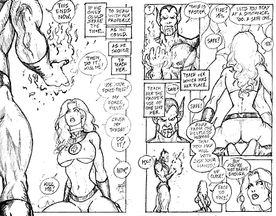 Fantastic Four- Earth Girls Aint Easy: The Super-Skrull Scene